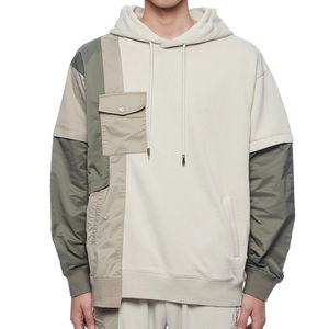 OEM <b>Cotton</b> Embroidered Winter Men's Streetwear Long Sleeve High Quality Custom Colors Fleece Oversized Hoodies - Product Image 1