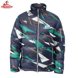 Hombres moda nuevo diseño invierno Puffer brillante chaqueta cálida chaqueta acolchada - Product Image 5