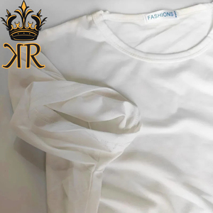 Camiseta Personalizada para Hombre 100% Algodón, Estilo Unisex de Manga Corta con Diseño en Blanco, Ropa OEM a Precio Económico - Product Image 5