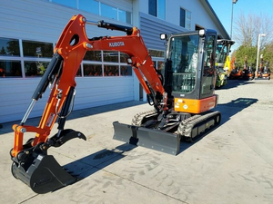 Affordable Kubota KX033-4 Hydraulic Mini Excavator Digging <b>Machine</b> | Kubota K008-5 1 Ton Diesel <b>Micro</b> Digger for Small Job Site - Product Image 2