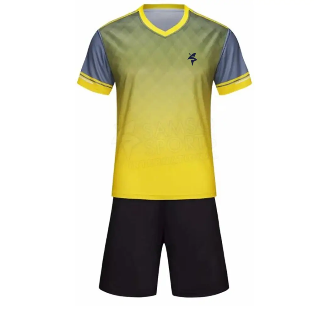 Design Your Own Team Wear Soccer Uniforms Sets Cheap Price Wholesale Top Quality Soccer Uniform