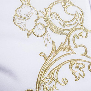 Venta al por mayor nuevas camisas bordadas de moda personalizadas de secado rápido de alta calidad 100% algodón OEM estampado patrón - Product Image 5