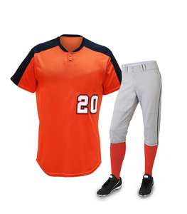 Uniforme de Béisbol Deportivo, 100% Poliéster, Tela Antibacteriana, Diseñado para Comodidad y Rendimiento, Pantalones Deportivos Transpirables - Product Image 1