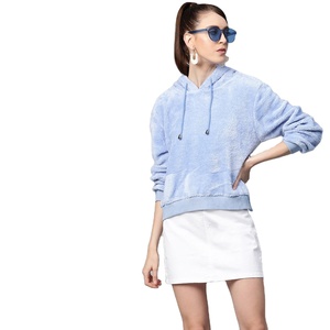 Nouveau sweat-shirt pour femme de haute qualité, best-seller, logo OEM personnalisé, taille plus, 100% coton, sweat-shirt surdimensionné pour femme, 100% coton - Product Image 6