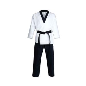 Uniforme de Jiu Jitsu Transpirable de Alta Calidad con Logotipo Personalizado Bordado en la Parte Delantera - Precio de Fábrica Aprobado Traje de Artes Marciales de Poliéster/Algodón - Product Image 1