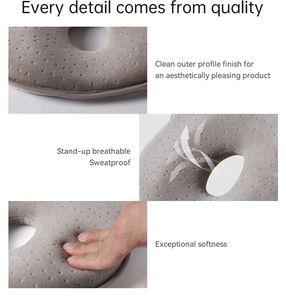 Nhà máy bán 2025 mới đến Bộ nhớ bọt bé đầu gối bé ngủ gối cho trẻ sơ sinh - Product Image 5