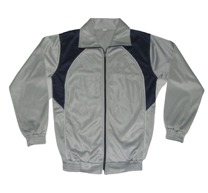 Chaqueta de manga larga para mujer, chaqueta con logotipo personalizado de excelente calidad, a rayas y cremallera, venta al por mayor - Product Image 4