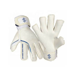 Guantes de Portero de Fútbol de Látex de Alta Calidad para Hombre, Fabricados en Fábrica, Antideslizantes, con Cierre de Velcro, Súper Suaves y Cómodos - Product Image 1