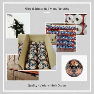 Ballon de football d'entraînement professionnel GS de haute qualité - Matériel en cuir PU - Cousu à la machine - Logo personnalisé - Product Image 3