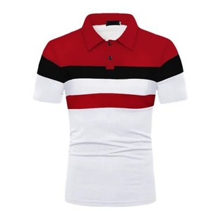 2025 elegante Premium 100% algodón cuello alto para polos para hombres diseño personalizado camiseta de verano con patrón impreso - Product Image 6