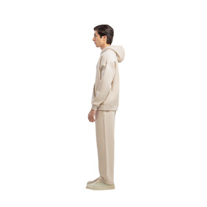 Nuevo Chándal de Felpa de Algodón 100% de Alta Calidad, con Logotipo Personalizado, Transpirable, Estampado en Relieve, para Invierno, para Hombre, OEM - Product Image 4