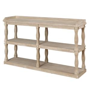 Handcrafted Farmhouse Style Console <b>Table</b> <b>Foldable</b> Design Durable Home Furniture for Apartment <b>Dining</b> Living Room Entry Villa - Product Image 1