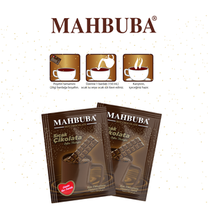 Chocolate caliente en polvo con sabor a café Mahbuba y frutas de primera calidad 20G que calienta tu alma con cada sorbo - Product Image 3