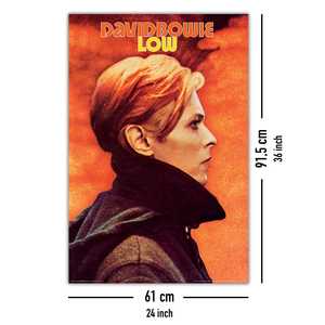 โปสเตอร์เดวิด โบวี่ สไตล์โมเดิร์น 'โลว์' บนผ้าใบสำหรับตกแต่งผนัง - Product Image 5