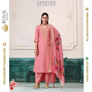 Vêtements ethniques indiens et pakistanais prêts à porter, vêtements de créateur, salwar kameez droit, costume churidar pour femmes - Product Image 1