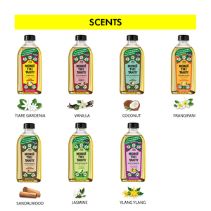 Vente en gros Huile de parfum Monoï Tipanie (Frangipani) Ingrédients naturels de qualité supérieure pour les soins capillaires et corporels Fabriqué à Tahiti 120ml - Product Image 2