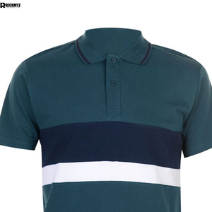 Polo à manches courtes pour homme, design personnalisé, tissu respirant en polyester et coton, chemises de golf, uniforme sec, polo OEM - Product Image 3