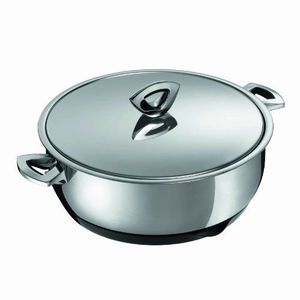 Casseroles design pour la cuisine en acier inoxydable pour servir les aliments à la maison et à la fête, idéales pour la nourriture - Product Image 1