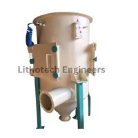Système industriel de dépoussiérage automatique à jet pulsé pour sacs filtrants, capacité 300 kg/h, machine de filtration électrique en acier inoxydable avec moteur