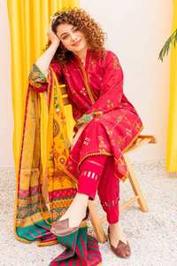 Women's Winter Traditional Style Salwar Kameez Set Quick Dry Breathable Linen <b>Fabric</b> Solid Color Indian Pakistani Style JILANI - Product Image 3