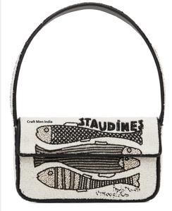 Sacs à main de luxe de style bohème brodés et perlés avec logo personnalisé en couleur, légers, pour les voyages d'été, sacs à main indiens - Product Image 1