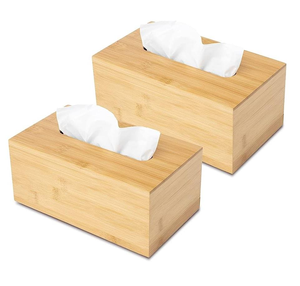 Boîte à mouchoirs en bois de conception moderne, vente en gros, boîte à papier en bois, boîte à mouchoirs pour la maison, boîte à mouchoirs en bois carrée rectangulaire - Product Image 6