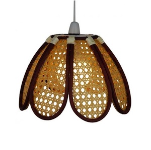 Lámparas Colgantes de Ratán Estilo Rústico Vintage, Lámpara Colgante Tejida a Mano para Sala de Estar, Comedor, E27 - Product Image 4