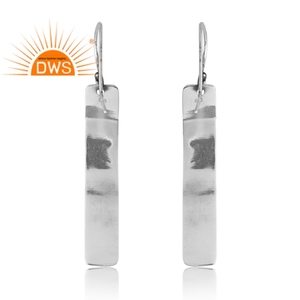 Pendiente oxidado de plata 925 más vendido para mujer, joyería personalizada para mujer, regalo para ella - Product Image 2