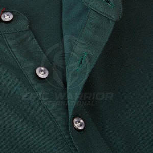 Chemises à manches courtes respirantes de haute qualité pour hommes, 100 % coton, avec logo personnalisé, poche et motif uni en toile – Fabrication artisanale - Product Image 3