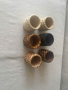 Especial del proveedor con servilletero de ratán natural de mezcla de colores para configurar para cocina, restaurante y accesorio de hotel - Product Image 5