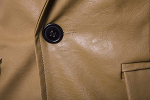 Veste en cuir imperméable écologique pour homme, printemps-automne, style décontracté chic, service OEM, réversible, respirante - Product Image 4