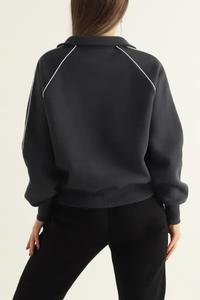 Sudadera de mujer Nuevo último logotipo personalizado sudor de mujer Llegada Sudadera de mujer en diferentes estilos - Product Image 4