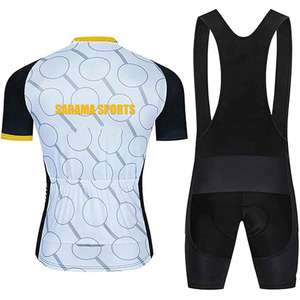 Combinaison de cyclisme en vente chaude au prix de gros, sur mesure, nouveau style, uniforme de cyclisme pour hommes, ensembles de maillots de cyclisme - Product Image 2