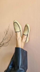 Zapatos de rafia, zapatos de rafia de alta calidad, mocasines hechos a mano, zapatos de verano, zapatos marroquíes - Product Image 2