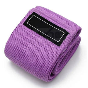 Adjustable Neoprene Workout Loop Bands Custom Logo Hip <b>Circle</b> <b>Fitness</b> Sports Essentials Made Soft Cotton Material Workout - Product Image 2