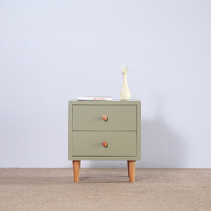 Mesita de noche contemporánea para niños Material de madera Estilo de lujo moderno Color pintado Muebles de dormitorio para bebés y niños - Product Image 2