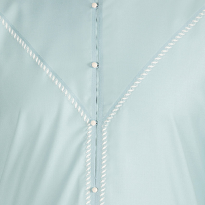 Thobe Verde Menta Pastel al por Mayor para Hombre, Estilo Veraniego, Jubba Saudí, Vestido Islámico de Manga Larga, Túnica Árabe, Dishdasha para Hombre - Product Image 4