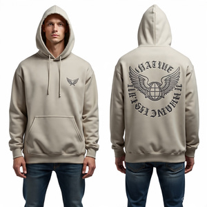 เสื้อฮู้ดดี้สตรีทแวร์ผู้ชาย ดีไซน์ใหม่ ขายดี |   คุณภาพเยี่ยม สวมใส่สบาย รับทำโลโก้ ผ้าฝ้าย 100% ระบายอากาศได้ดี - Product Image 2