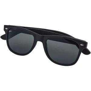 Arlo Bamboo <b>Sunglasses</b> with <b>Black</b> Coating Metal Frames Elegant and Eco-Friendly - Product Image 2
