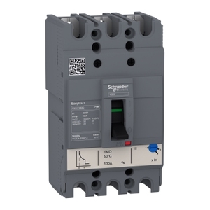 Per Schneider Electric EasyPact CVS100BS 25 KA 415 VAC 50 Unità di attivazione termomagnetica LV510935 Interruttore automatico miniaturizzato - Product Image 1