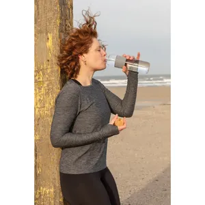 Sustainable Impact Glass Bamboo Bottle Eco-Friendly <b>Drinkware</b> for Merchandising - Product Image 4
