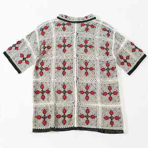 Logo personnalisé Design Tricot Top Polo T-shirt pour hommes - Product Image 5