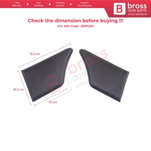 Moulage de garniture de garde-boue arrière gauche et droit BSP1203 pour Partner MK1 M49 M59 1996-2008 8547.L8 8547.K5 Pièces automobiles Bross Fabriqué en Turquie - Product Image 2