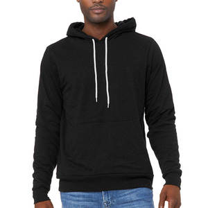 Ropa al por mayor-Unisex Flex Fleece Drop Shoulder Pullover Hoodies - Product Image 1