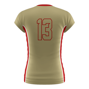 Camisetas de voleibol de playa para mujer con logotipo impreso en la parte delantera - Product Image 6