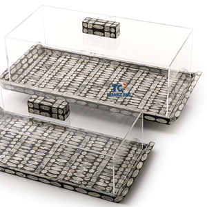 ชุดตกแต่งบ้าน2023เดือนรอมฎอนชุดวางช็อคโกแลตแบบใหม่พร้อมถาดวางเค้กแฮนด์เมดแบบฝังมุก - Product Image 2