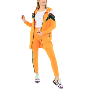 Alta calidad de tamaño personalizado de invierno con capucha Casual sólido mujeres chándales Jogging trajes más vendidos - Product Image 1
