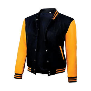 Collège varsity veste hommes femmes Letterman Bomber veste blanc Bomber Baseball veste lettre personnalisée - Product Image 4