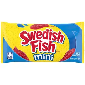 瑞典鱼柔软耐嚼糖果塑料包装袋