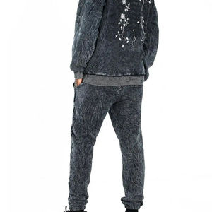 ชุดวอร์มมีฮู้ดพิมพ์ลายแบบพรีเมียม ล้างสีแบบแอซิด ทรงโอเวอร์ไซส์ สไตล์สตรีทแวร์ สำหรับผู้ชาย ชุดวอร์มผ้าฟลีซสำหรับฤดูหนาว รับสกรีนโลโก้ตามสั่ง ผลิตแบบ OEM ขายชุดวอร์ม - Product Image 6